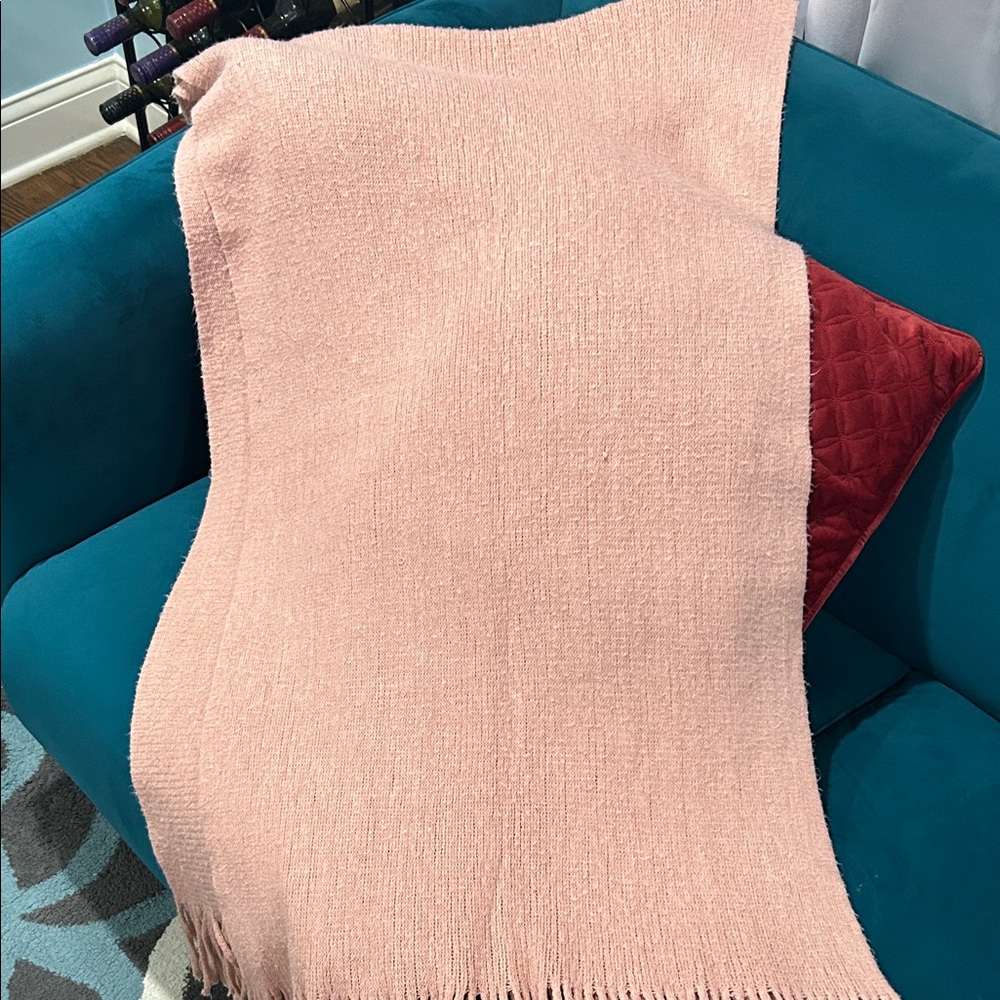 Blush pink wrap/scarf